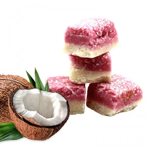 COCONUT ICE FUDGE