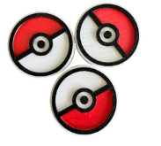 POKEBALL STRAW TOPPERS