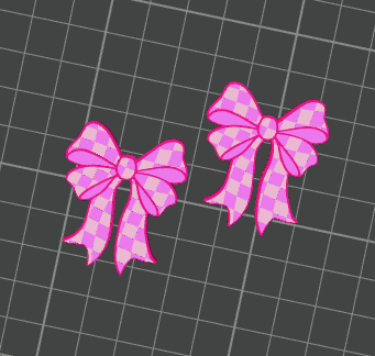 RETRO BOW STRAW TOPPERS