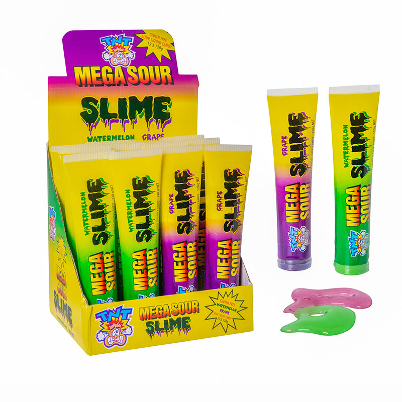 TNT MEGA SOUR SLIME WATERMELON & GRAPE